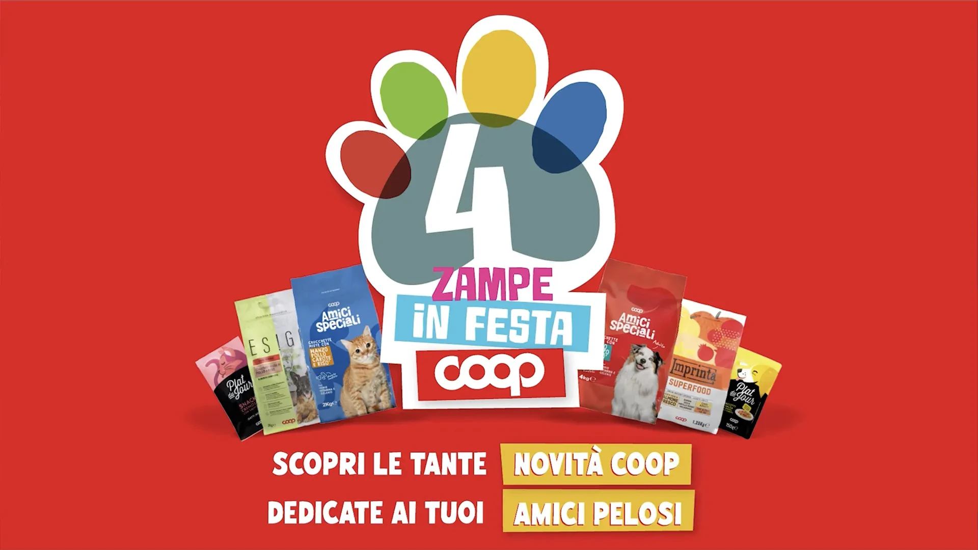 4 Zampe in Festa - Coop (case)