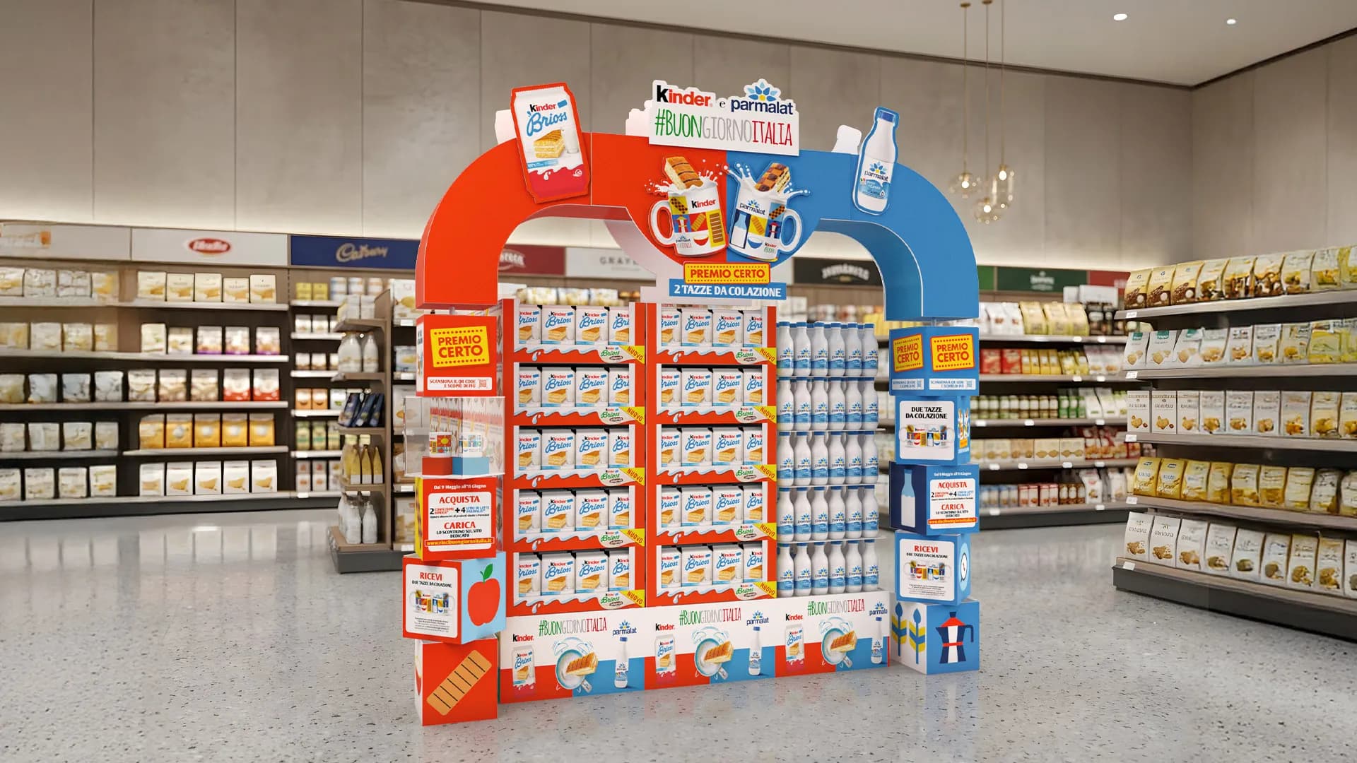 #BuongiornoItalia - Kinder & Parmalat (01)